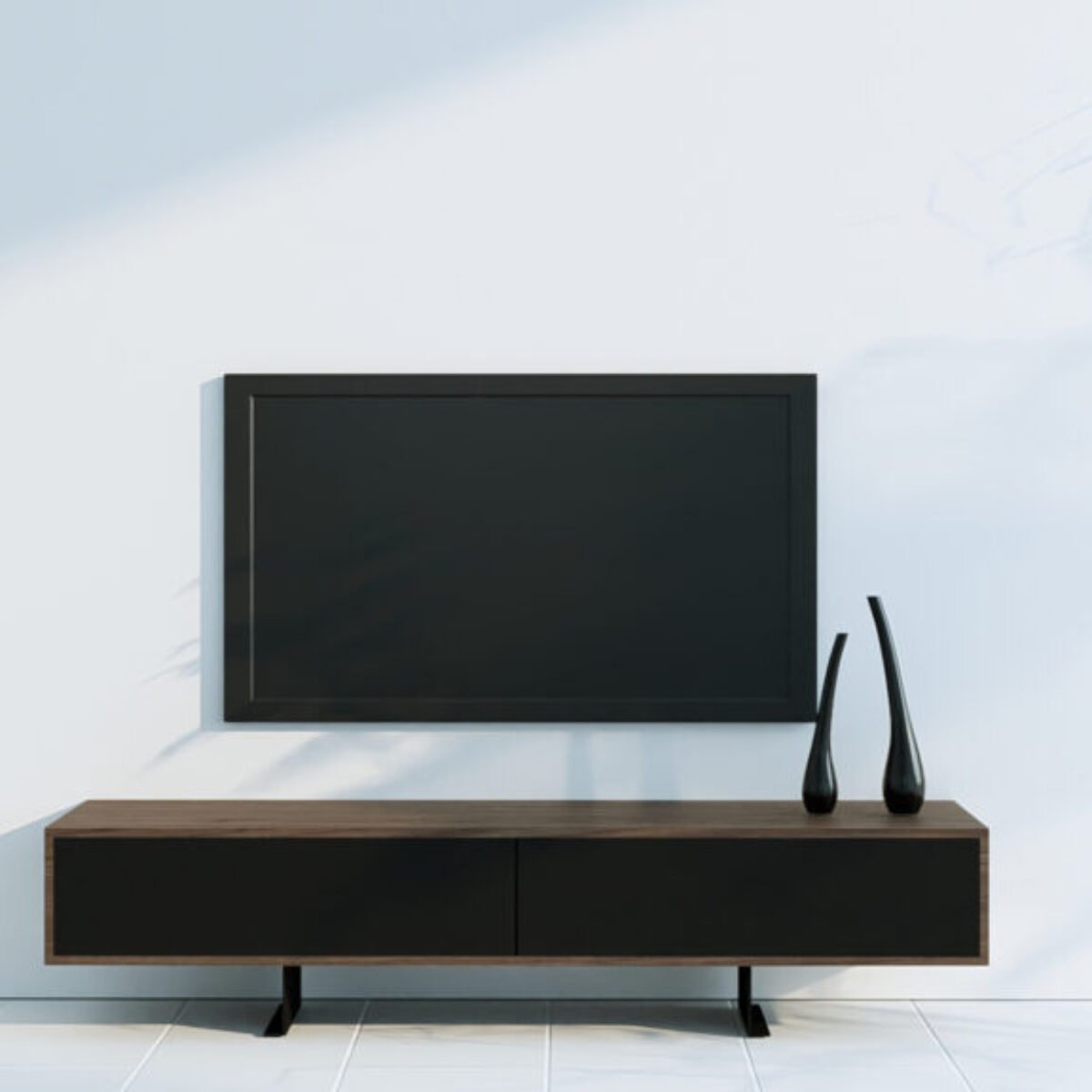 ALTO- BLACK TV CABINET