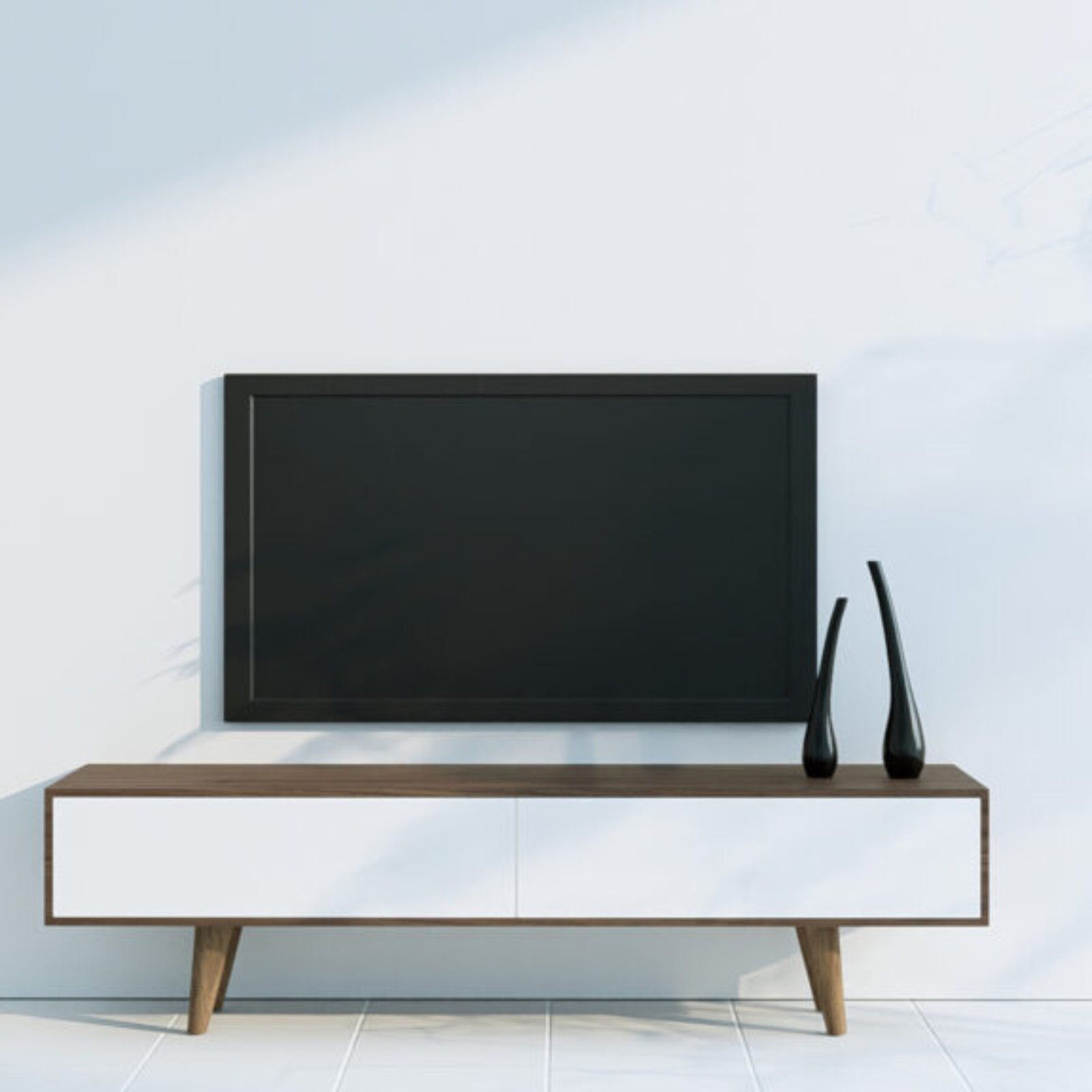 ALTO- WHITE TV CABINET