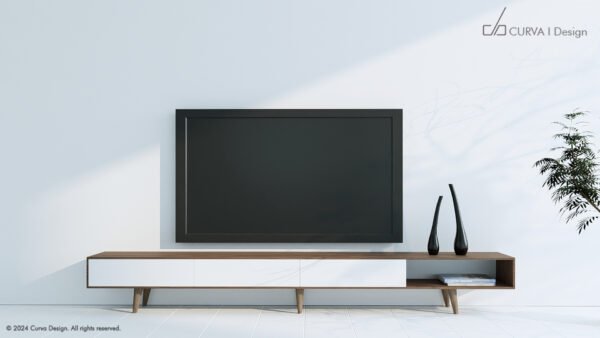 ALTO- WHITE TV CABINET - Image 2