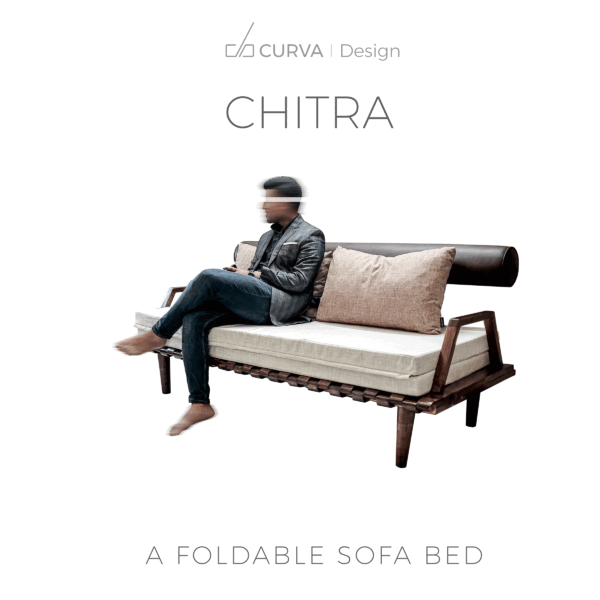 CHITRA- CONVERTIBLE SOFA BED - Image 2